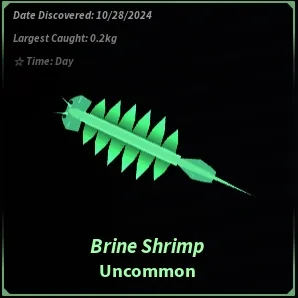 Brine Shrimp in Roblox Fisch