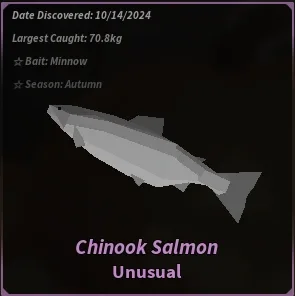 Chinook Salmon in Roblox Fisch