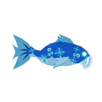 Frozen Fangfish in Roblox Fisch