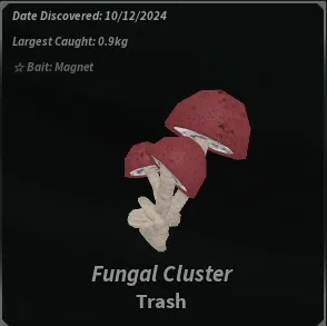 Fungal Cluster in Roblox Fisch