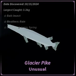 Glacier Pike in Roblox Fisch