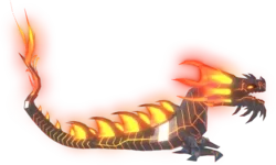 Magma Leviathan in Roblox Fisch