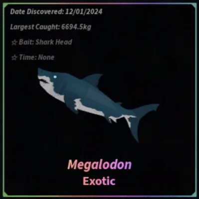 Megalodon in Roblox Fisch