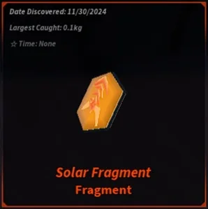 Solar Fragment in Roblox Fisch
