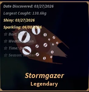 Stormgazer in Roblox Fisch