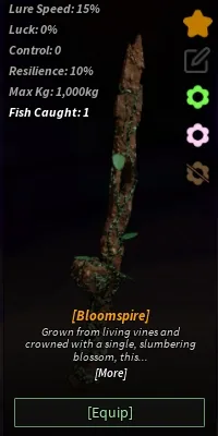 Bloomspire Fishing Rod