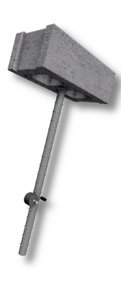 Cinder Block Rod Fishing Rod