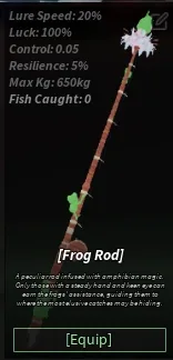 Frog Rod Fishing Rod
