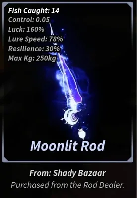 Moonlit Rod Fishing Rod