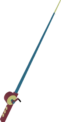 Plastic Rod Fishing Rod