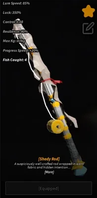 Shady Rod Fishing Rod