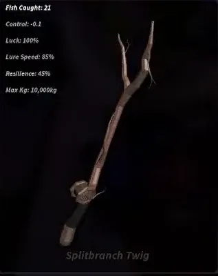 Splitbranch Twig Fishing Rod